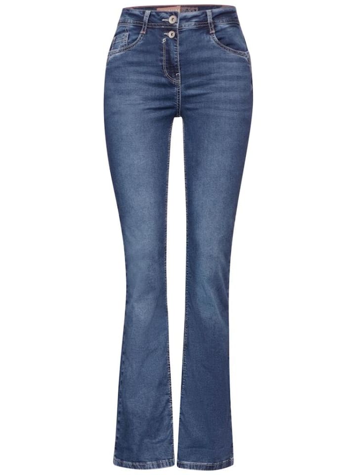 Cecil Jeans in mid blue wash1 günstig kaufen