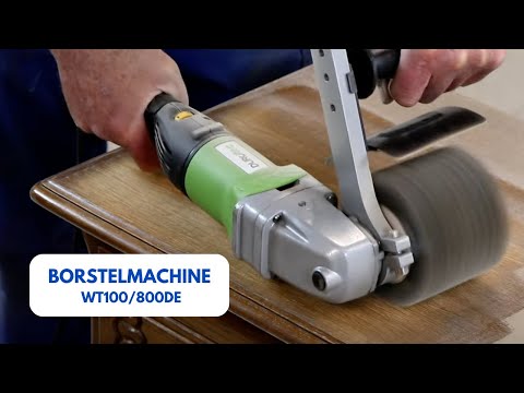 DuroTec DUR-51010 WT100/800DE Sada kartáčovacího stroje na strukturované dřevo
