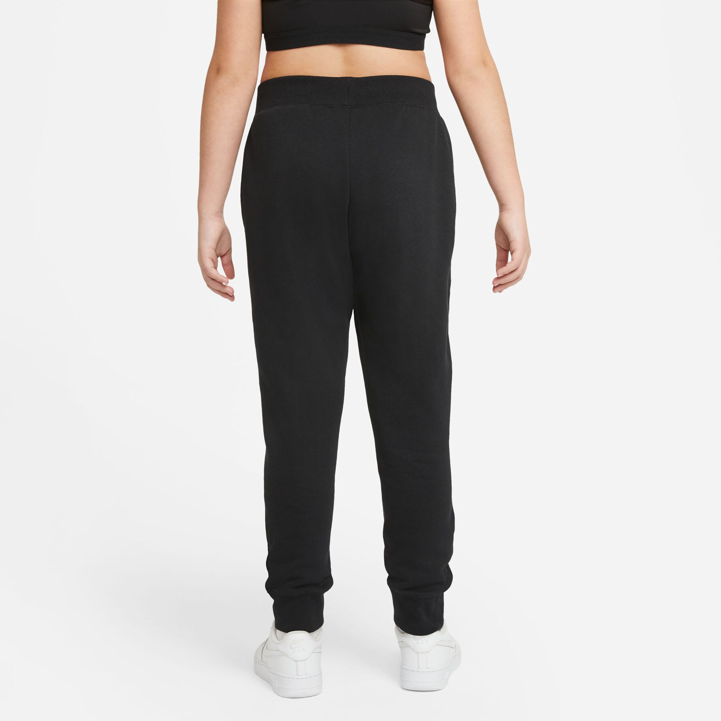 Sportswear Club Fleece Trainingshose Mädchen - Schwarz, Weiß