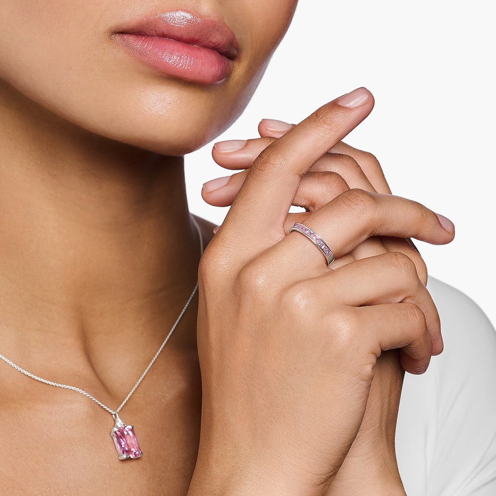 Thomas Sabo Bague pour femme 925 Argent argent Bague