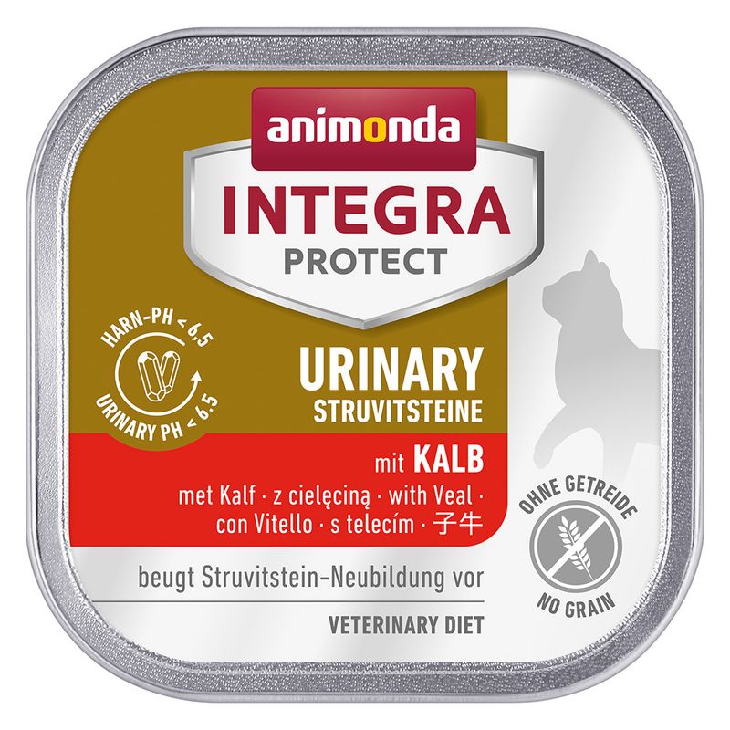animonda Integra Protect Adult Urinary Struvitstein Schale 6x 100g