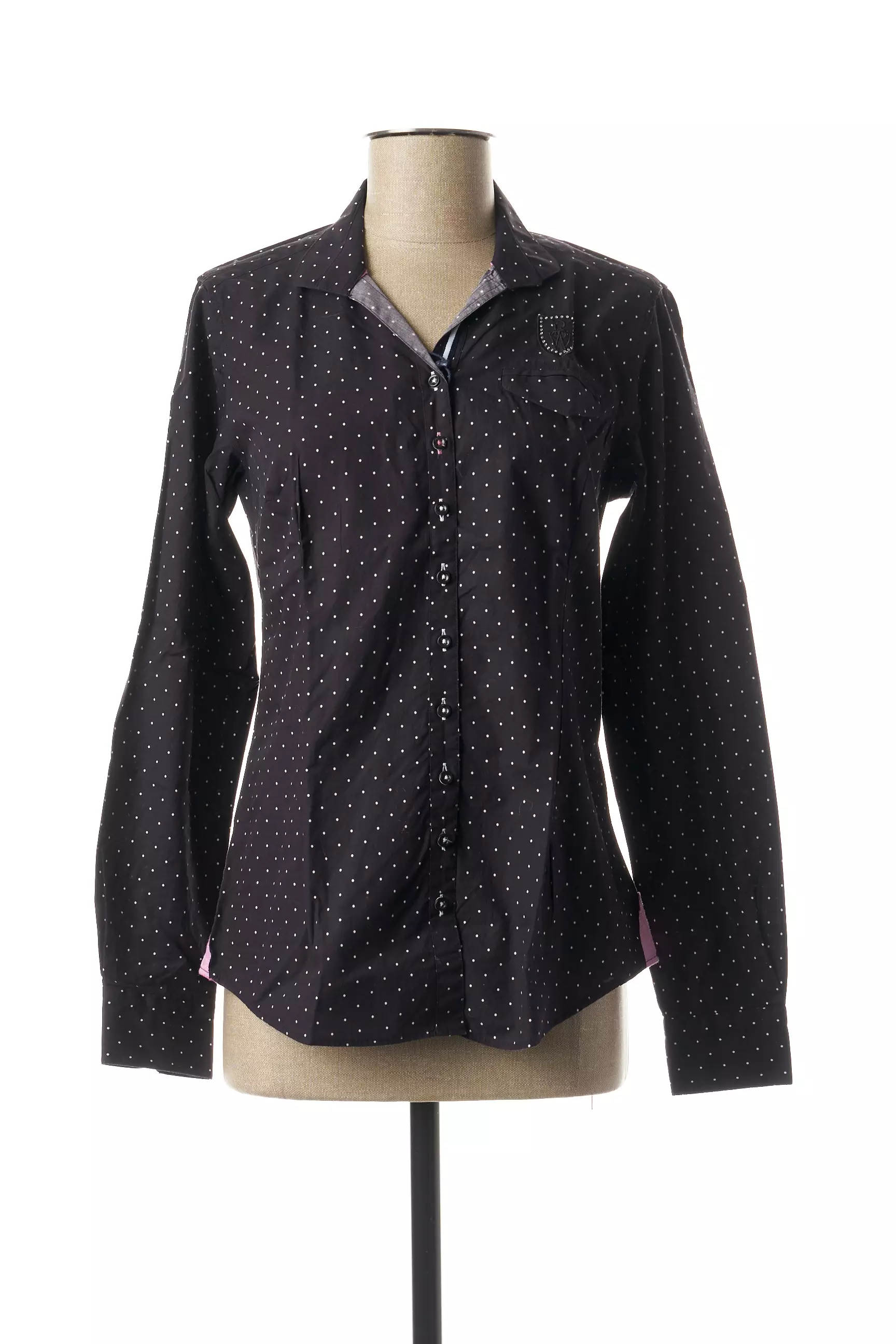 Black Wellis Chemisiers Femme couleur noir