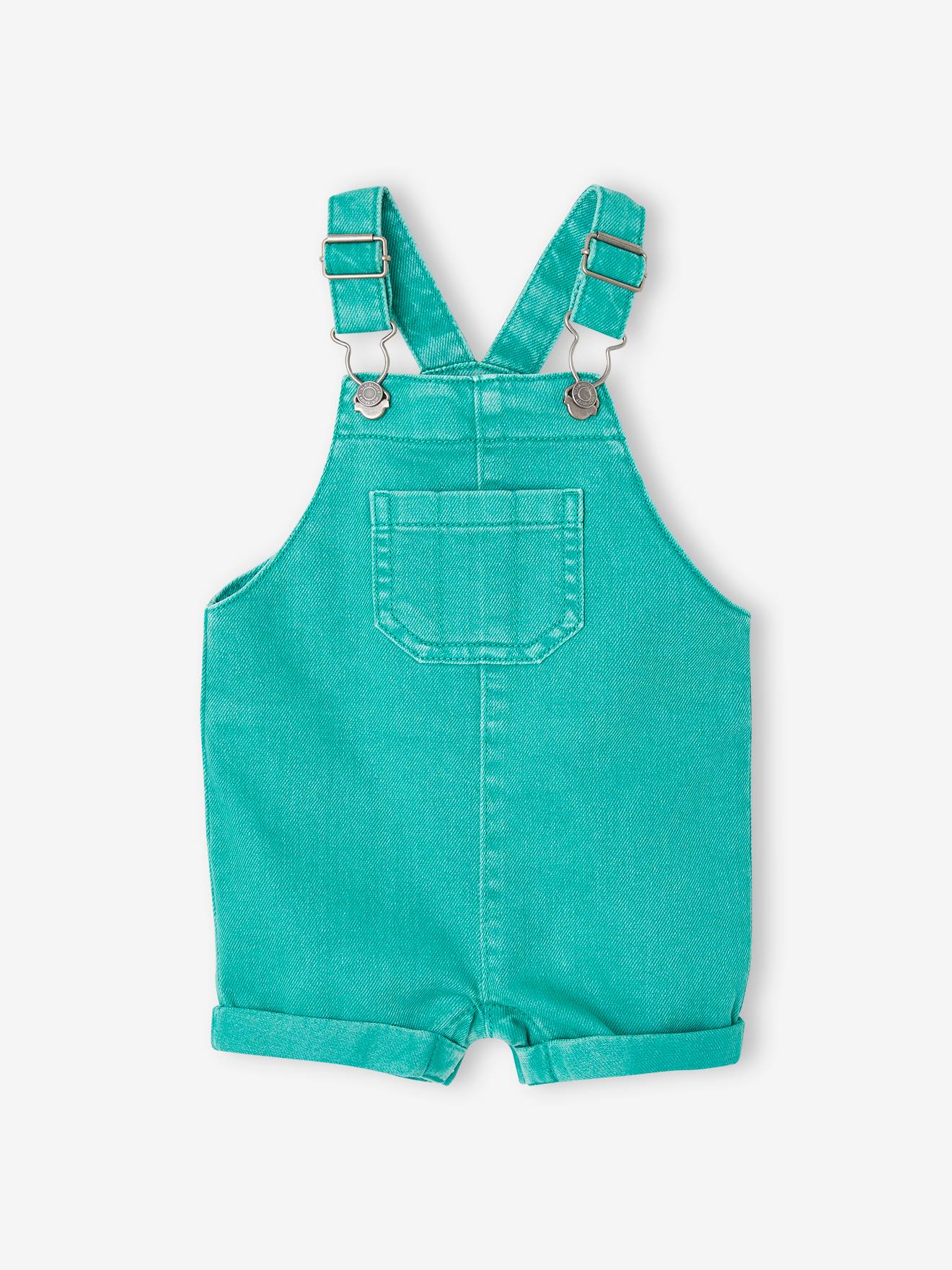 Vertbaudet Baby Latzshorts - wollweiß