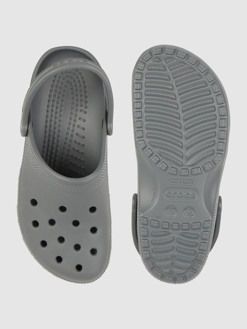 Clogs mit Luftlöchern Modell 'Classic' in mittelgrau