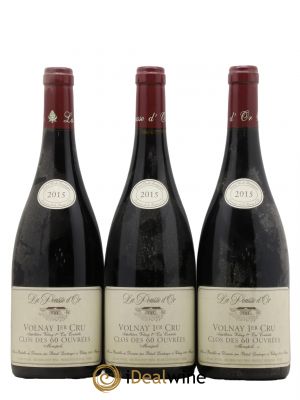 Volnay 1er Cru Clos des 60 ouvrées La Pousse d'Or (Domaine de)  2015 - Lot de 3 Bouteilles