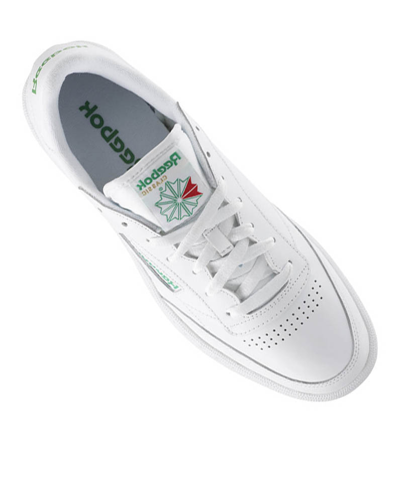 Reebok Club C 85 Sneaker Weiss Grün