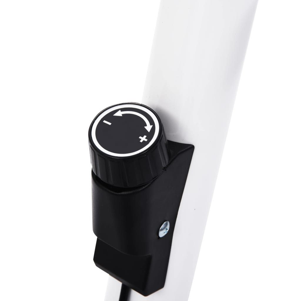 vidaXL Heimtrainer Heimtrainer mit Gurtwiderstand Weiß