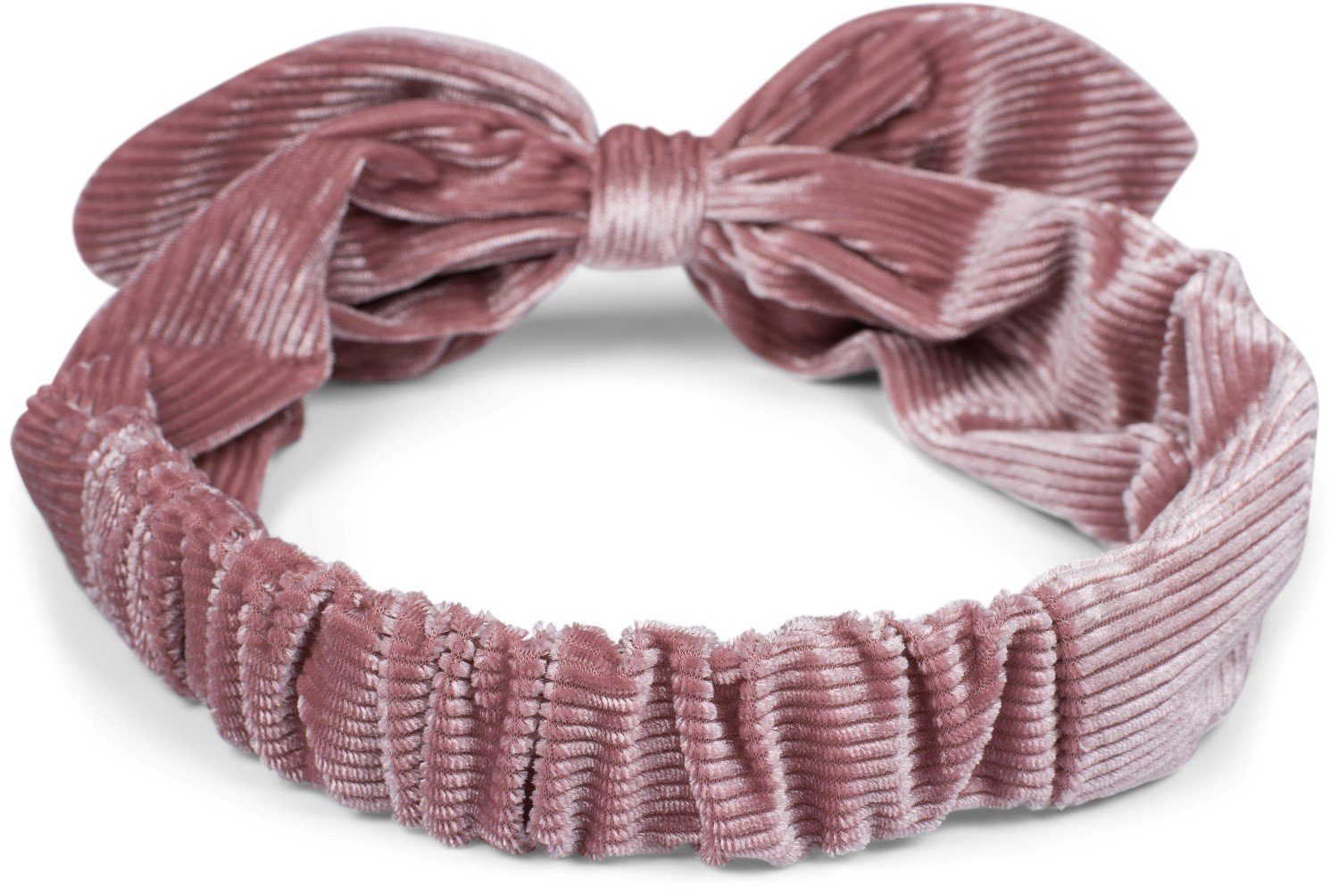 styleBREAKER Haarband, 1-tlg., Cord Haarband mit Schleife