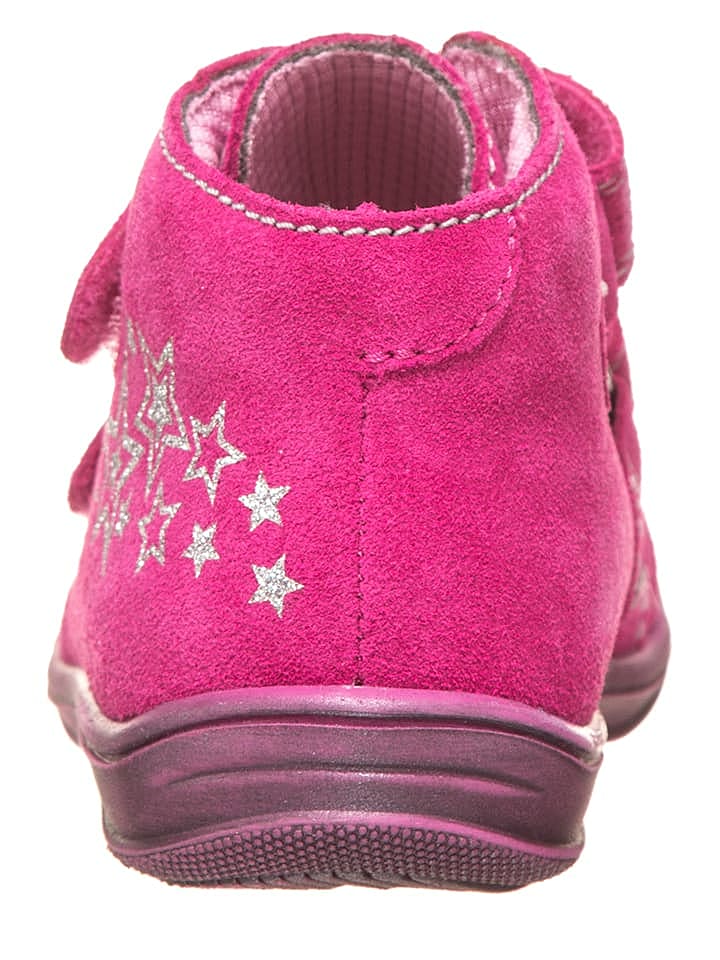 Richter Shoes Leder-Sneakers in Pink/ Silber günstig kaufen 22