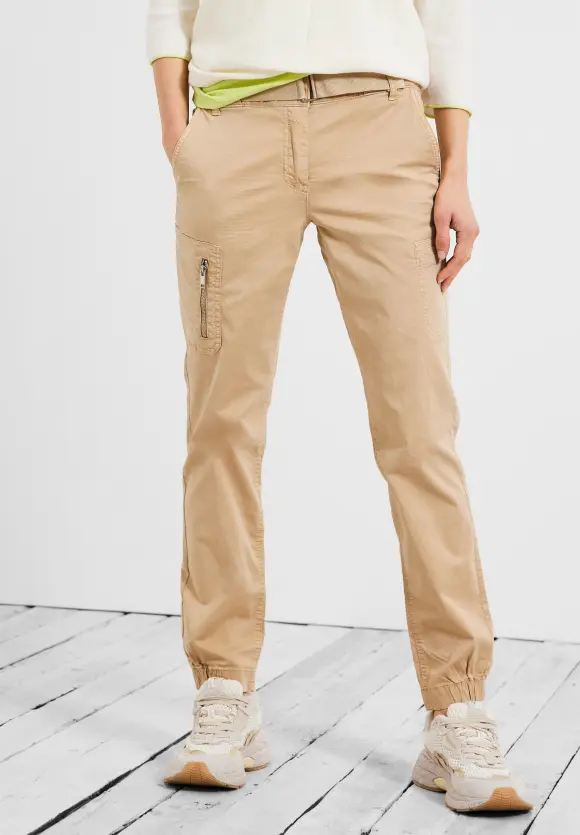 CECIL Loose Fit Hose mit Stretch