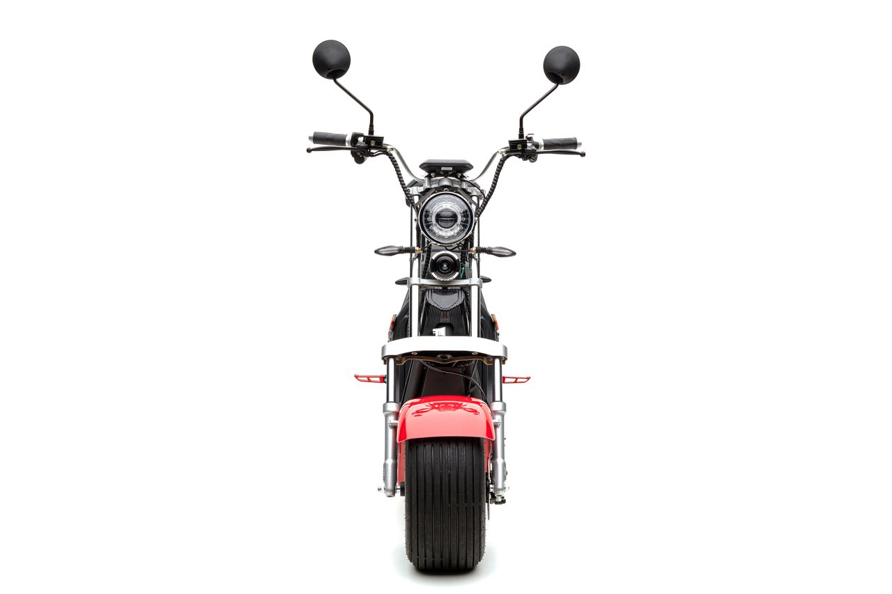 Econelo Elektro Zweiradroller ECONELO Chopper  CMD 05 Rot