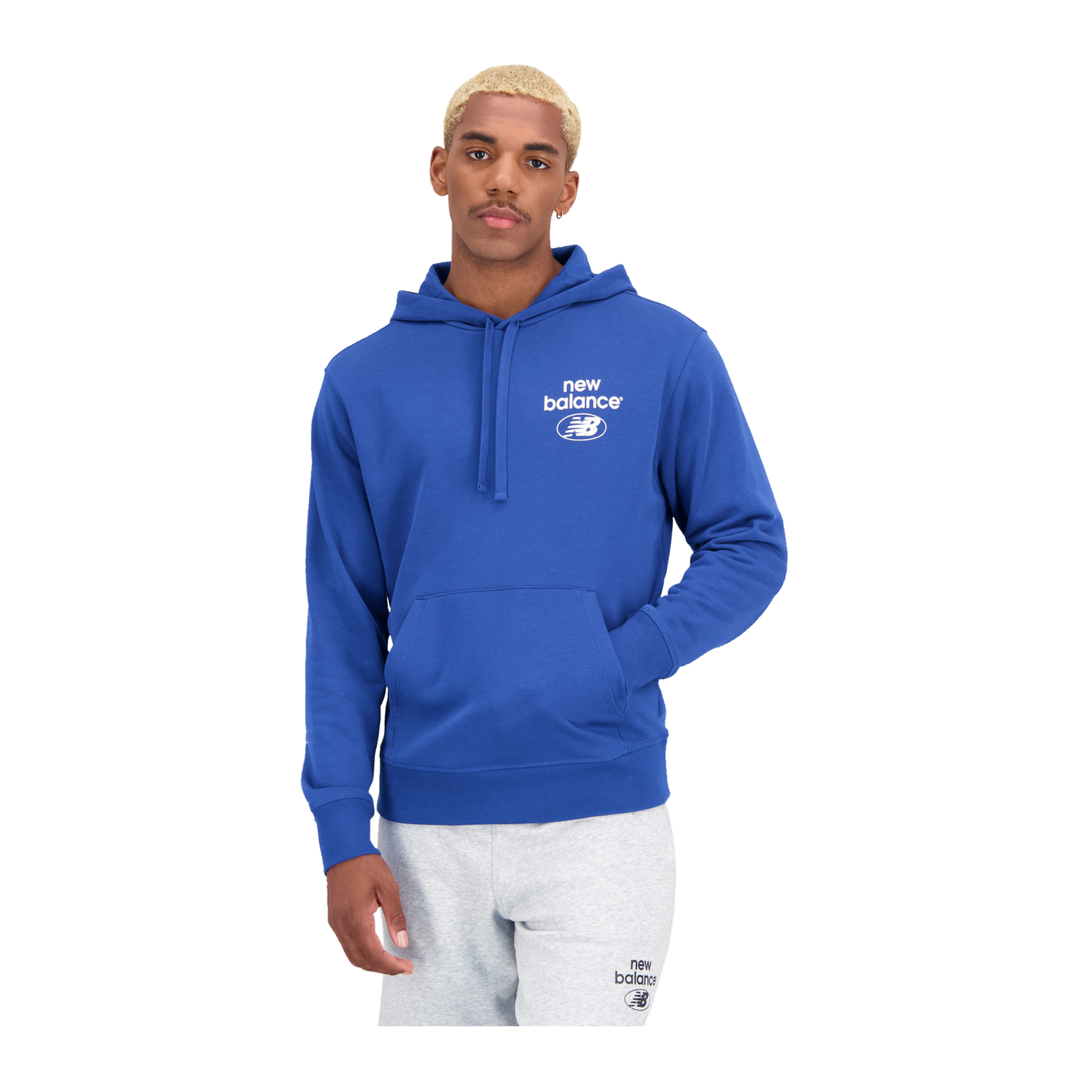 New Balance Essentials Reimagined Hoody Blau FATE