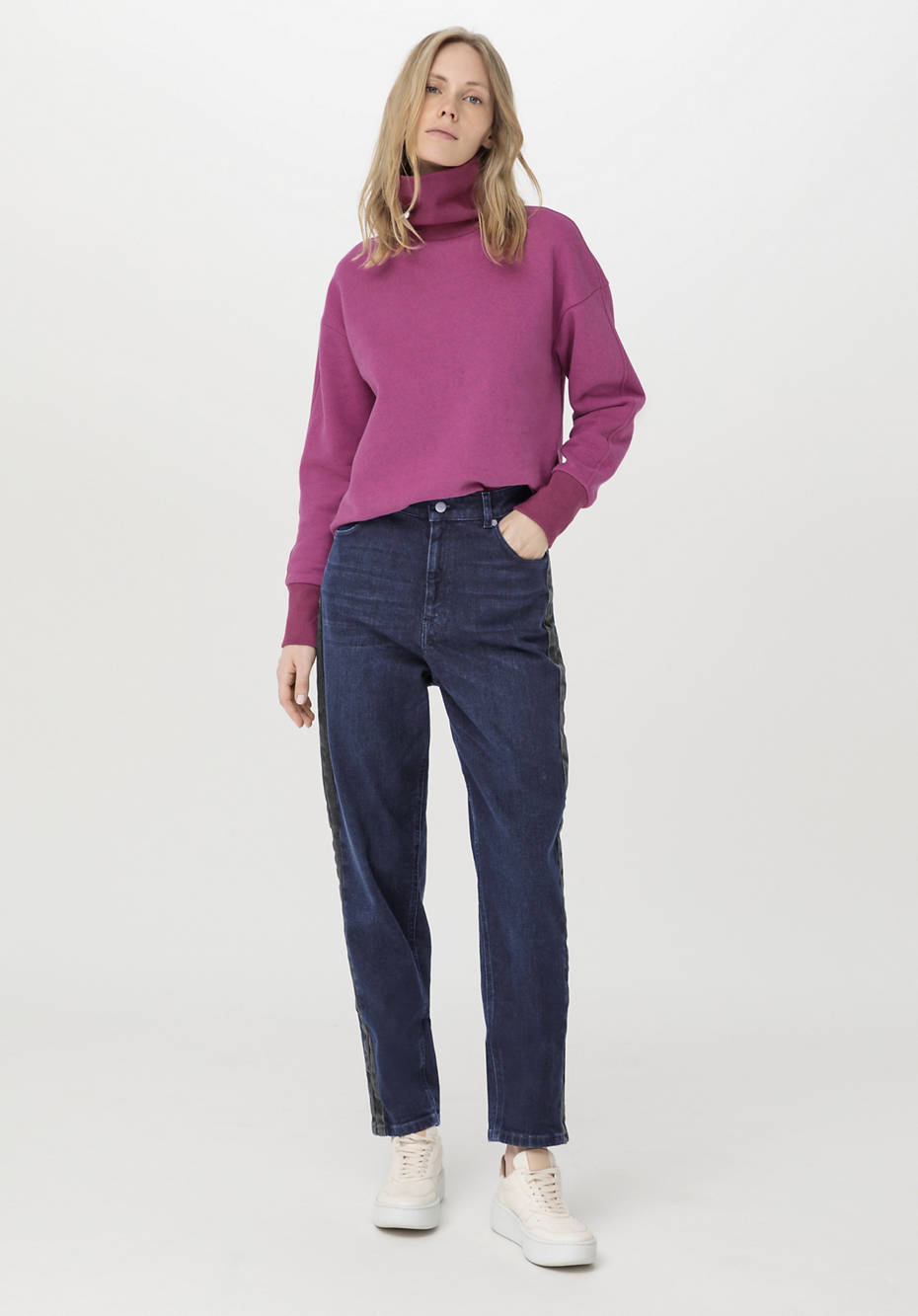 Jeans NELE Mid Rise Barrel Leg aus Bio-Denim