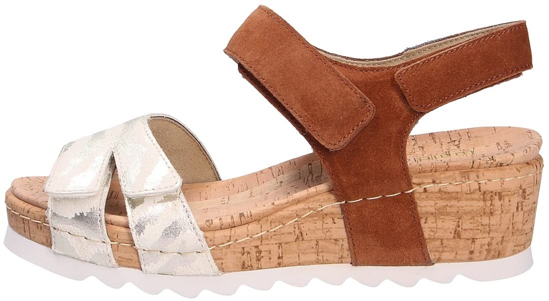 WALDLÄUFER Komfort Sandalen blau
