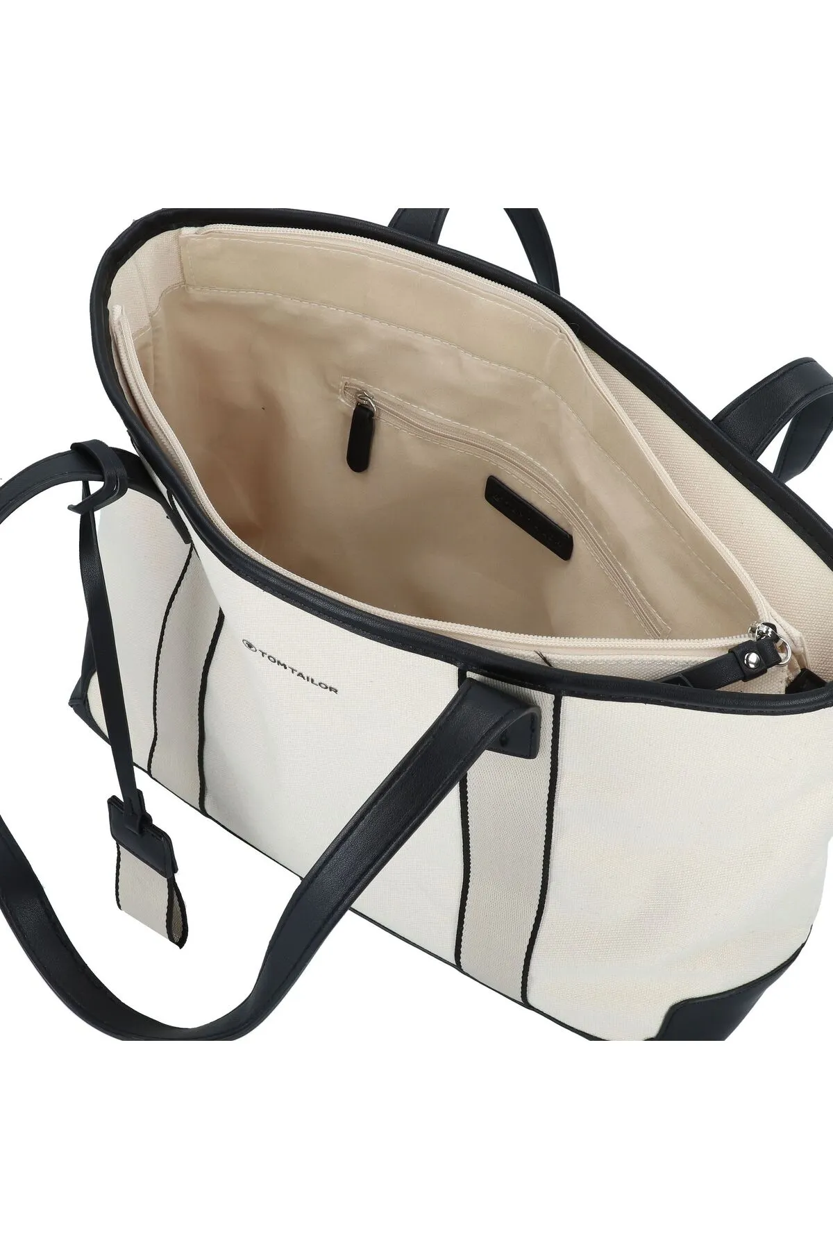 Tom Tailor  Umhängetasche - Beige - Unifarben