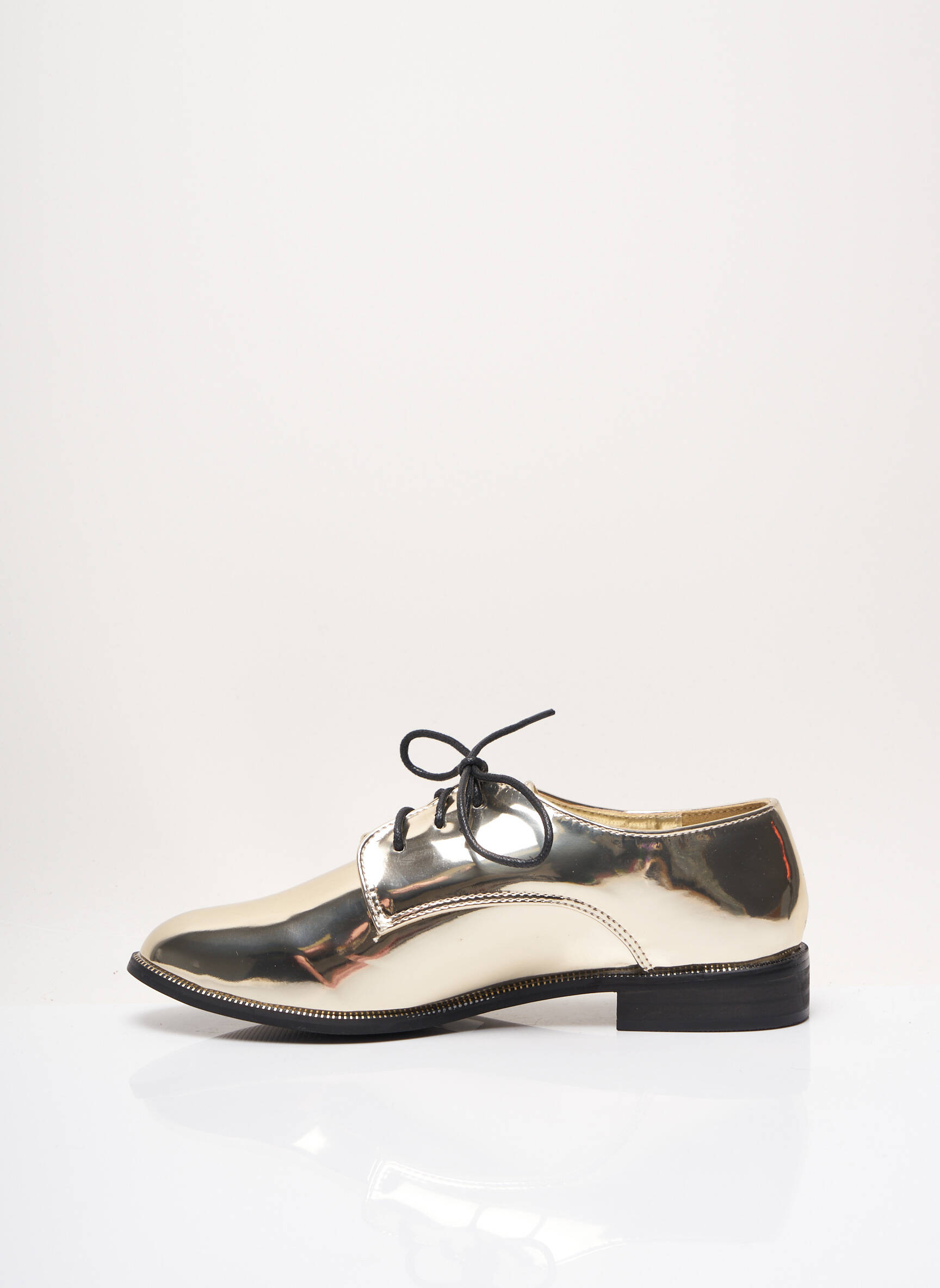 I Love Shoes Derby Femme couleur jaune