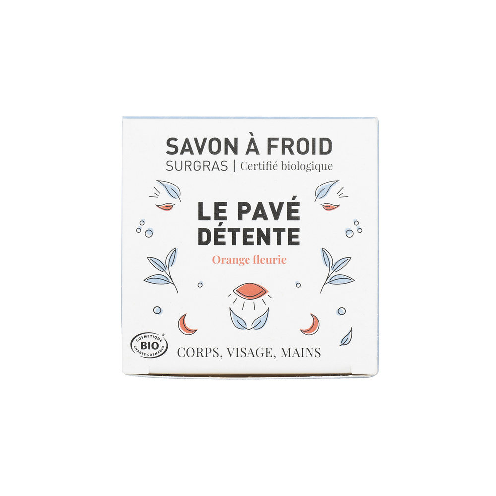 atelier populaire Le Pavé Détente | Savon à froid surgrascertifié BIO Savon