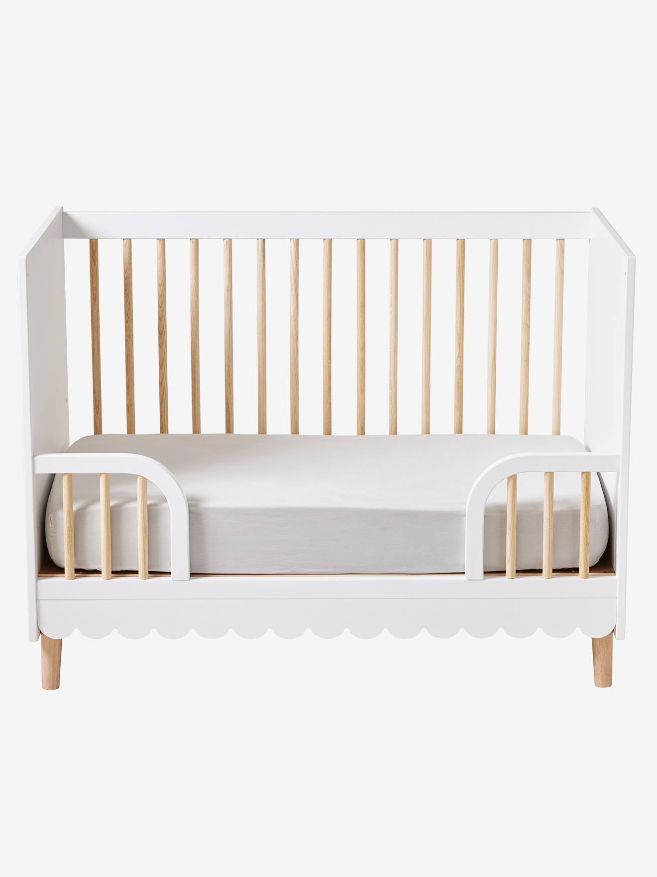 Vertbaudet Mitwachsendes Baby Bett FESTON - weiß