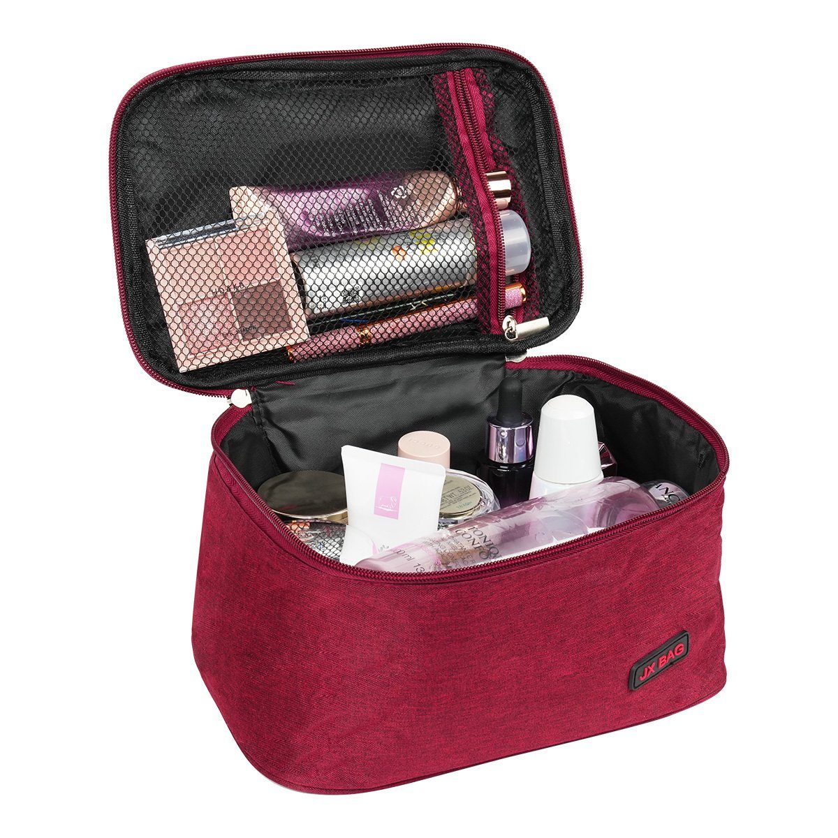 7Magic Kosmetiktasche Kulturbeutel Reise Kulturtasche zum Aufhängen mit Trennwand, cosmetic bag toilet bag travel
