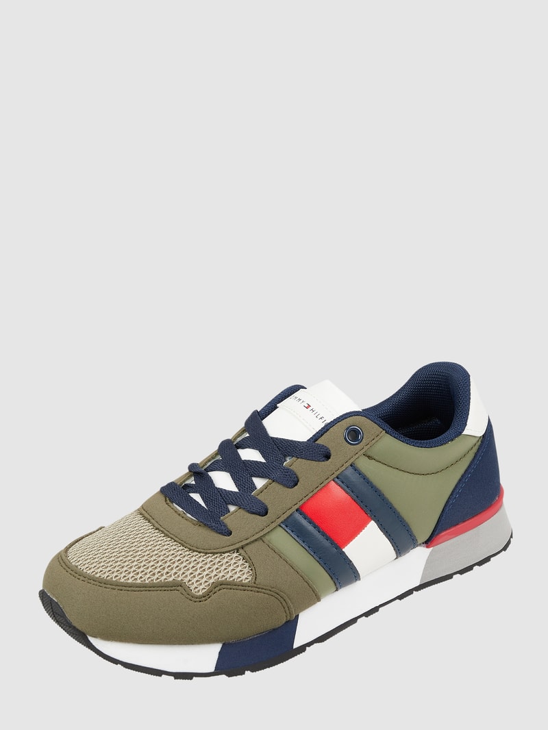 Sneaker aus Textil Modell 'Lebron' in khaki