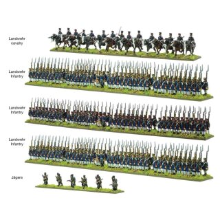 Black Powder Epic Battles - Waterloo: Prussian Landwehr Brigade