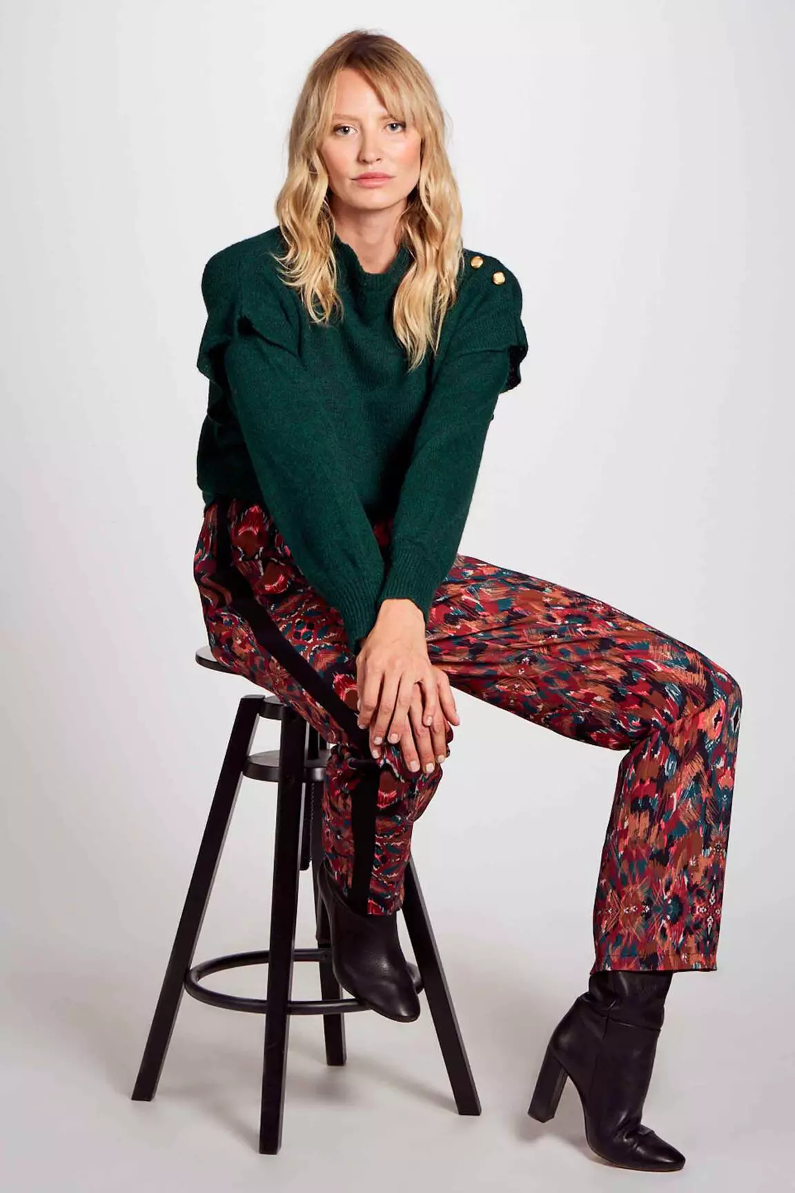 Deux By Eline De Munck Pulls Femme couleur vert