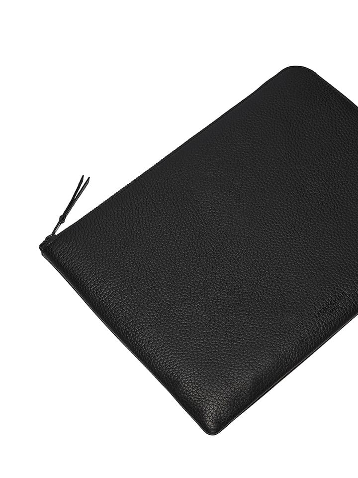 LIEBESKIND BERLIN Leder-Laptoptasche in Schwarz - (B)36 x (H)26 x (T)1 cm günstig kaufen onesize