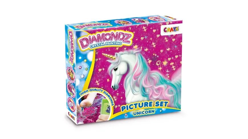 DIAMONDZ CRYSTAL PAINTING Picture Set Unicorn
