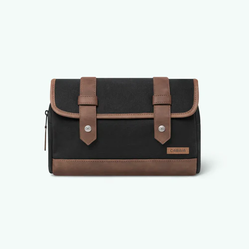 Trogir black toiletry bag