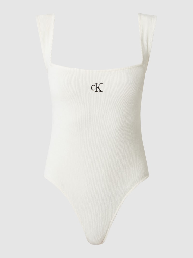 Body aus Cord in beige