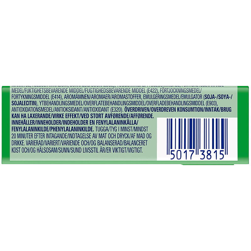 Extra Extra 14 g Spearmint
