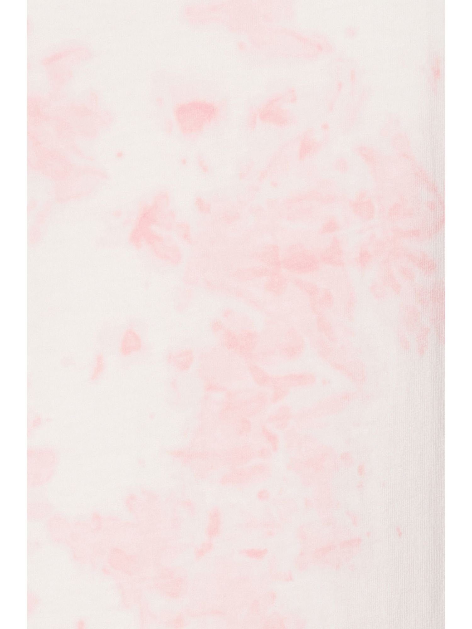 ESPRIT maternity Umstandsshirt Baumwoll-T-Shirt mit Ice-Dye-Batikmuster
