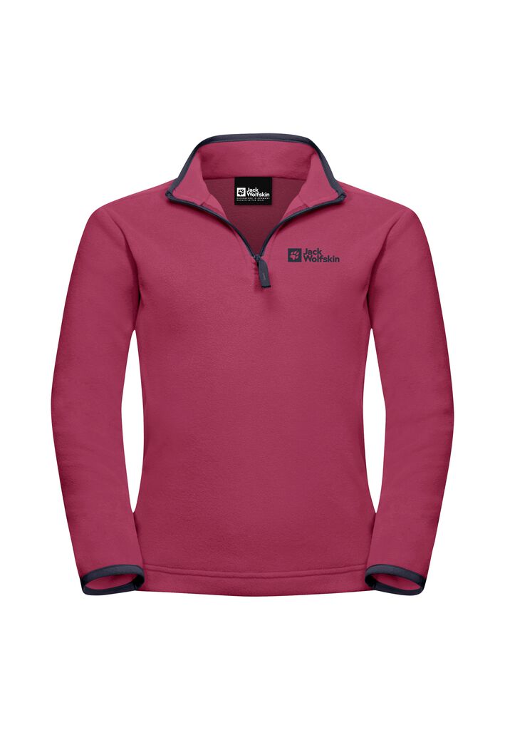 TAUNUS HALFZIP K Fleecepullover Kinder