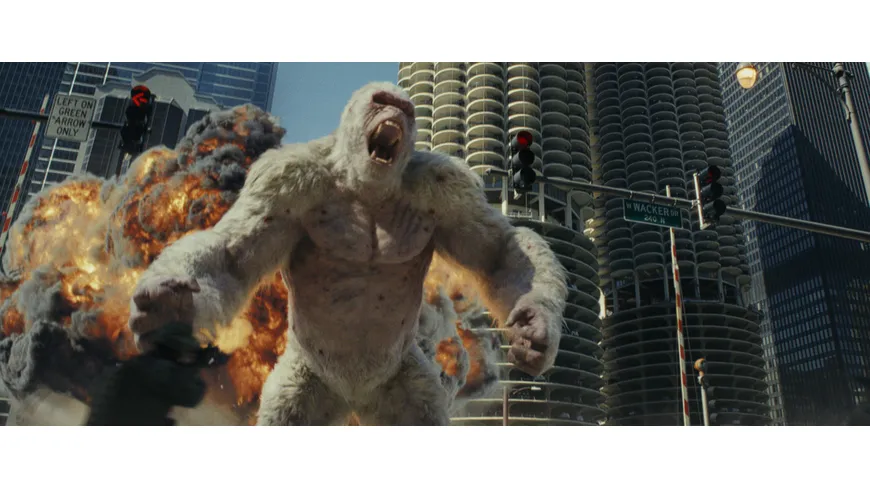 Rampage - Big Meets Bigger  (4K Ultra HD) (+ Blu-ray 2D)