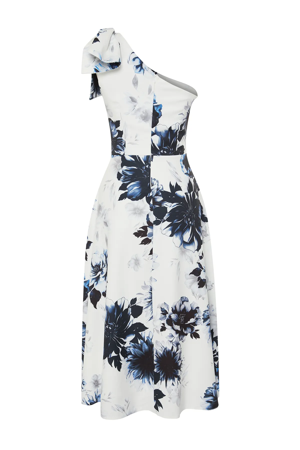 Trendyol Collection  Elegantes Abendkleid mit mehrfarbiger Schleife TPRSS24EL00105