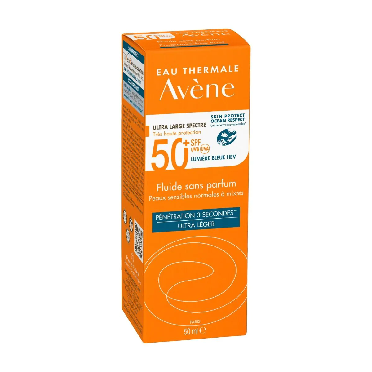 Avène Sun Fluido de Proteção Muito Alta Sem Fragrância FPS 50+