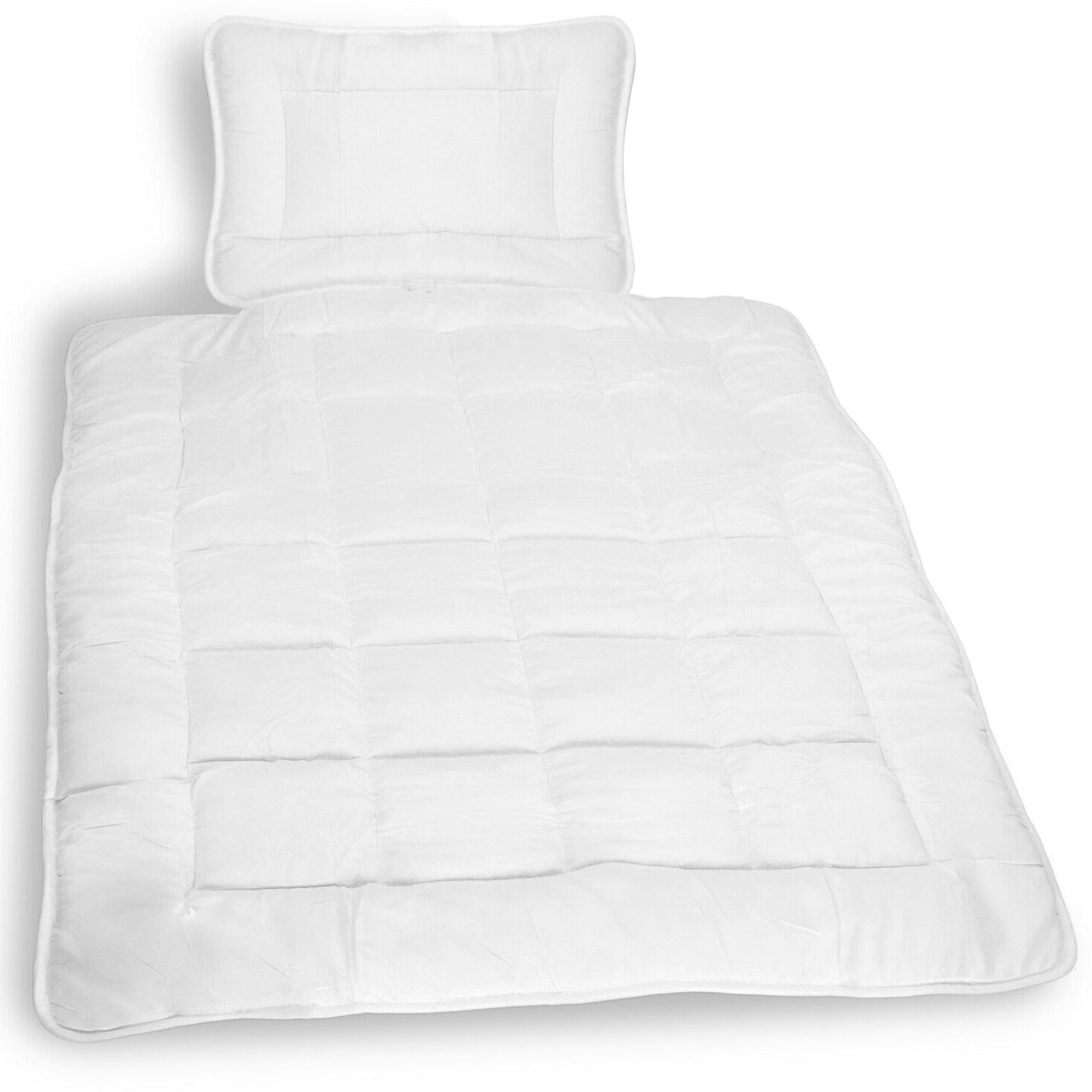 Kinderbettdecke + Kopfkissen, Kinder Bettdeckenset Junior Comfort 2-teilig Bettdecke + Kopfkissen, NYVI, Kinderbettdecke 100x135 und Kissen Set für Kinder & Baby Betten