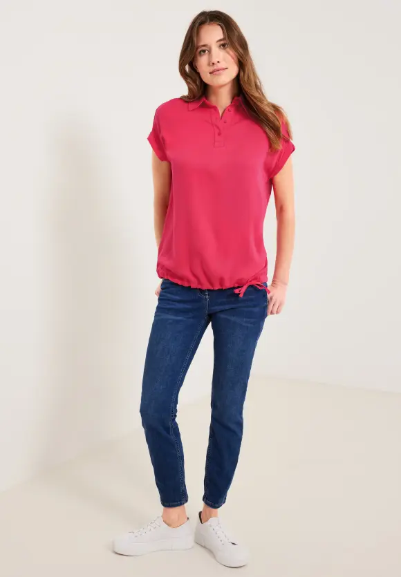 CECIL Materialmix Bluse