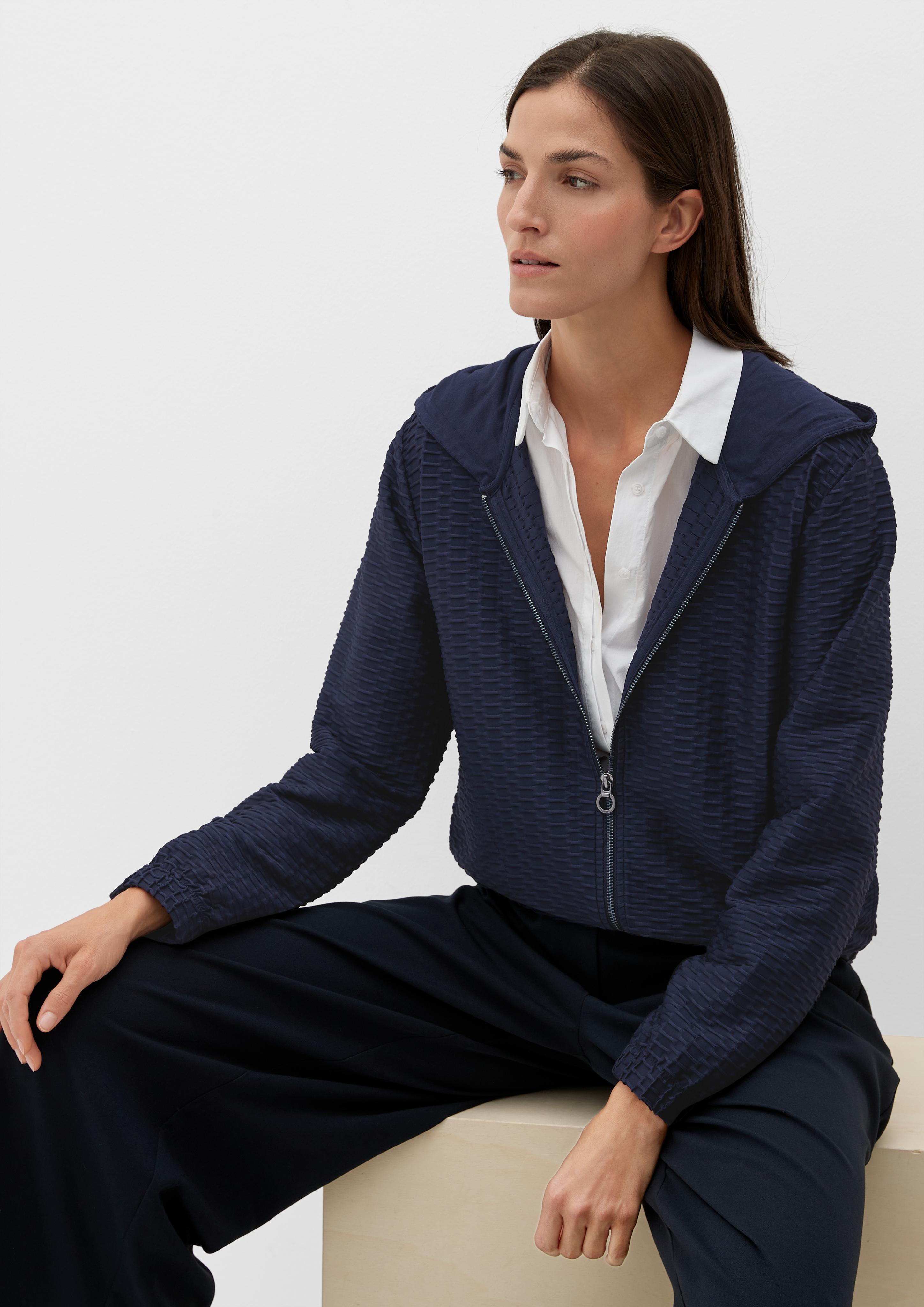 Jacke mit Strukturmuster  2132712-5959