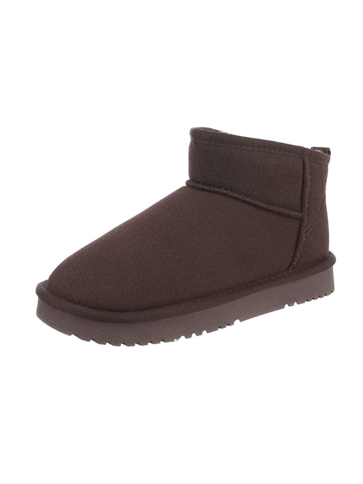 Ital-Design Stiefelette in Braun günstig kaufen