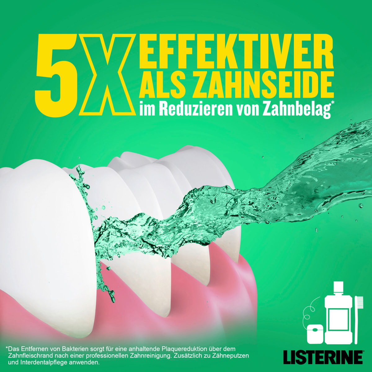 Mundspülung Total Care Zahnfleischschutz XXL Größe, 1 l