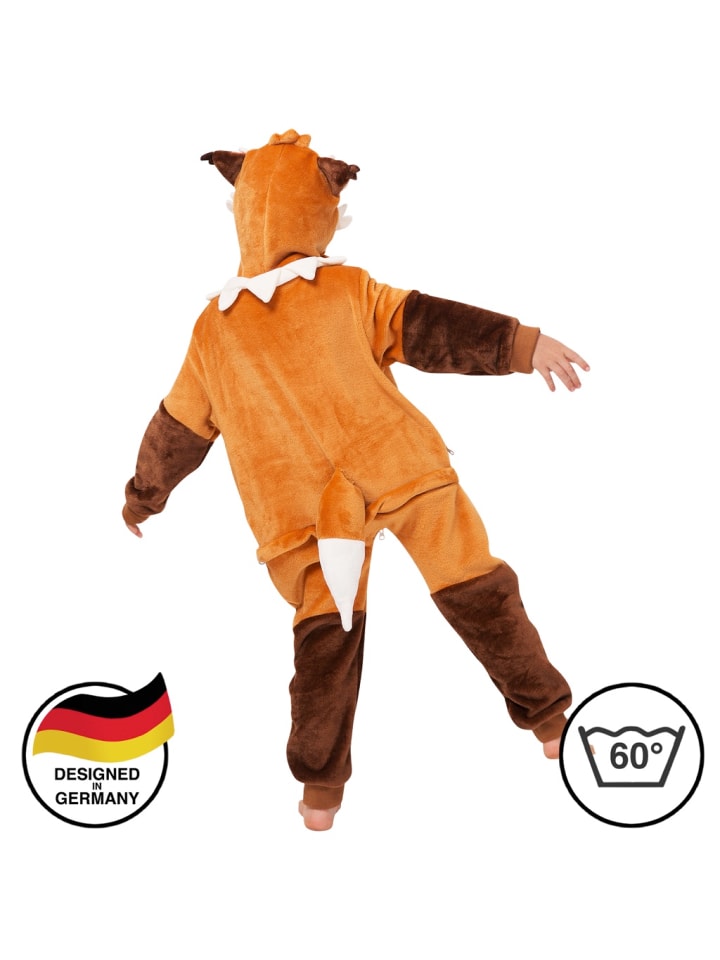 Corimori Onesie Kostüm in Orange günstig kaufen