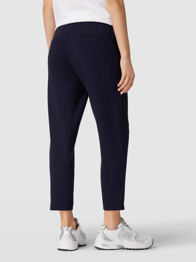 Sweatpants mit Paspeltaschen am Gesäß in dunkelblau