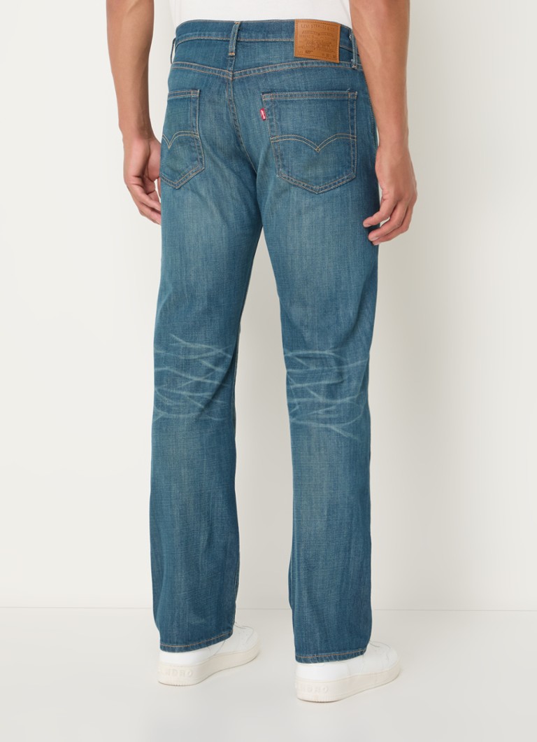 Levi's 527 tiesaus kirpimo džinsai su tamsiu skalbimu