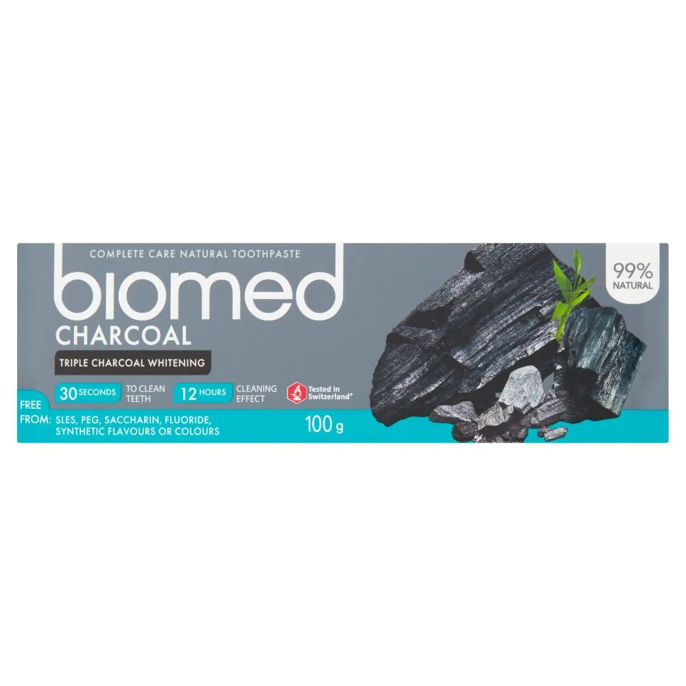 Biomed trækulstandpasta