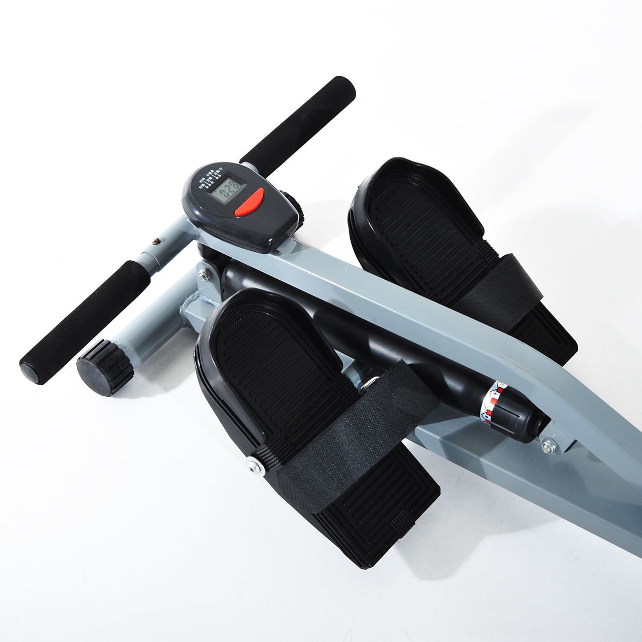 HOMCOM Rudergerät Ruderzugmaschine Rudermaschine Heimtrainer Fitness