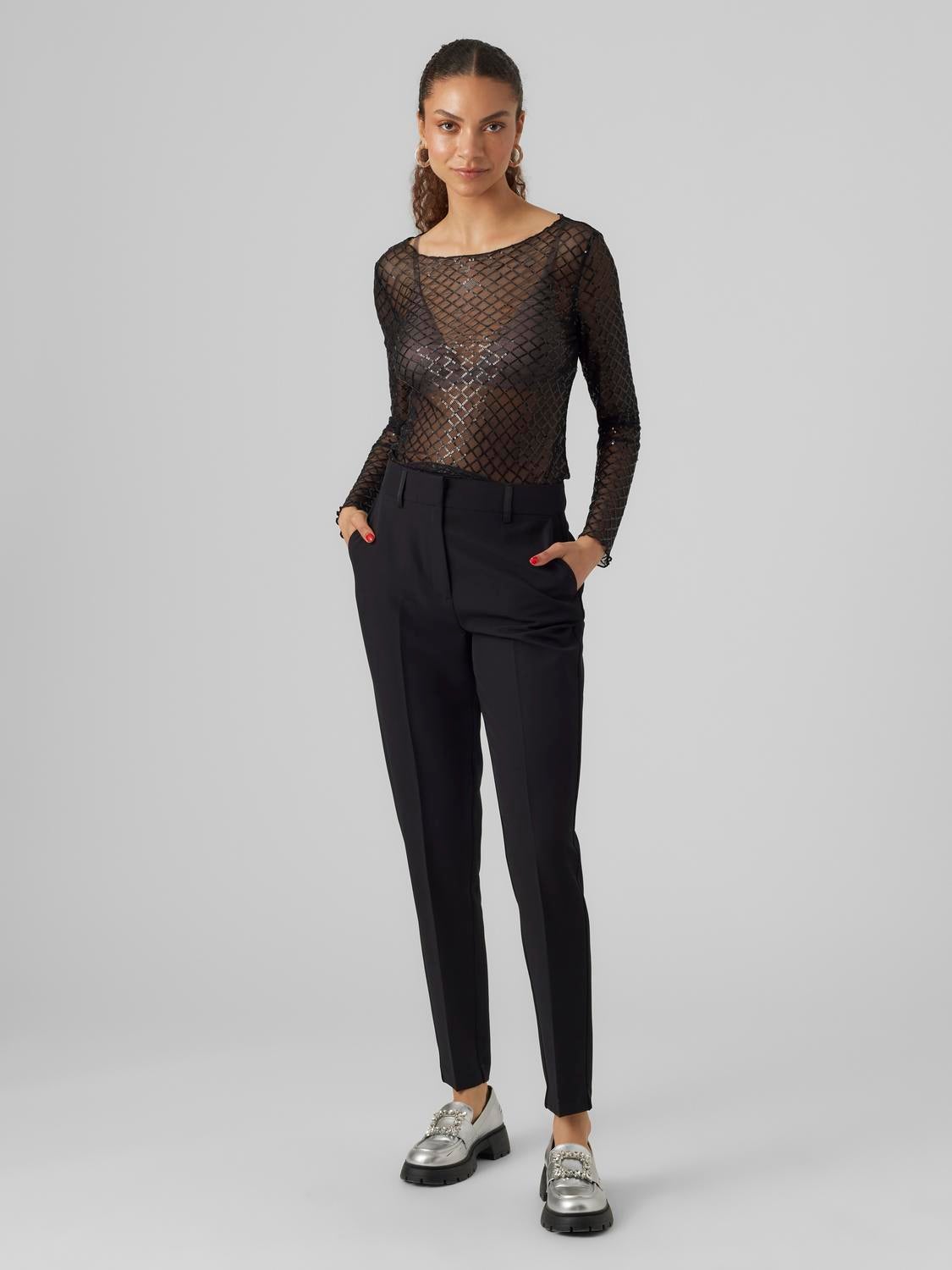VMHOLLY Hohe Taille Hose