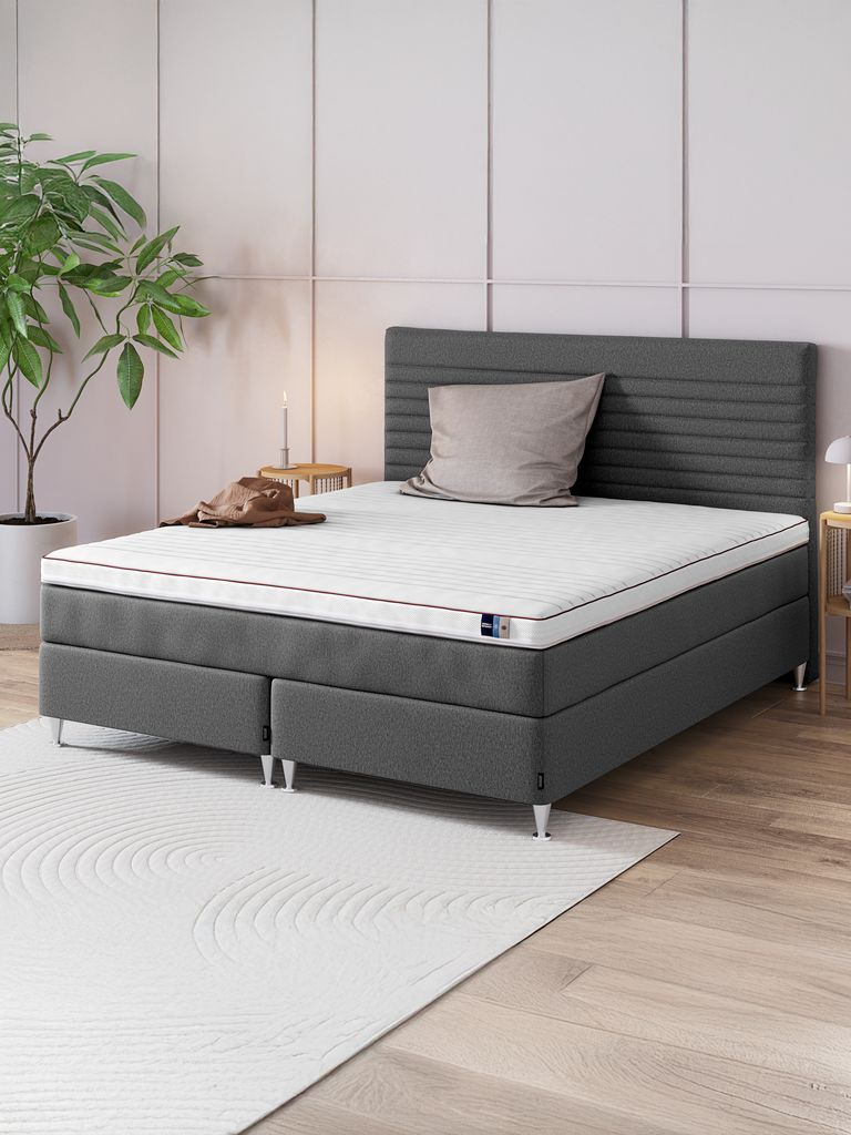 TEMPRAKON LYA Gold Kontinentalbett 150x200 TEMPRAKON LYA Grau-47