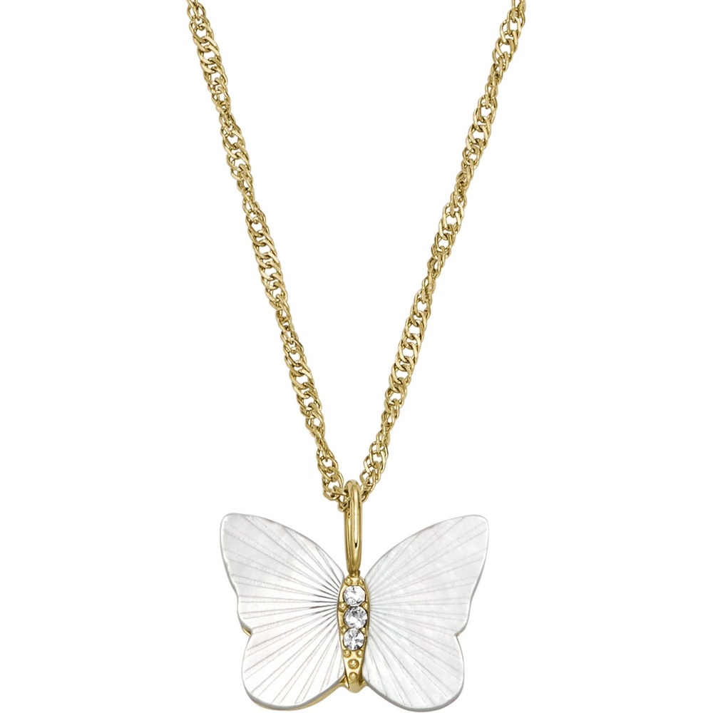 Fossil Chaînette Acier inoxydable collier