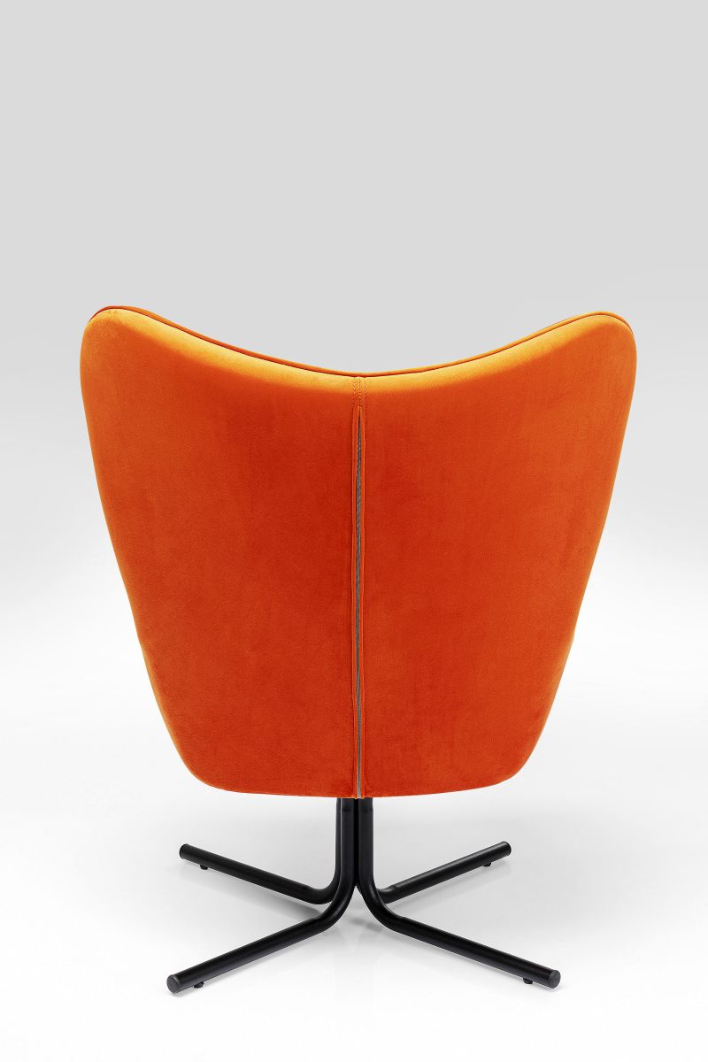 KARE Drehsessel Oscar Orange